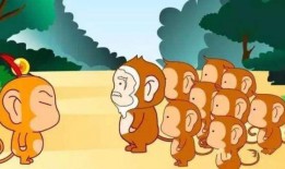 猴王吃瓜寓言,智慧与贪婪的寓言故事