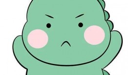 小恐龙吃瓜头像,趣味横生的夏日时光